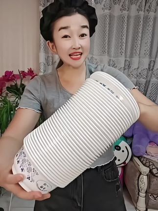 #一次性青花碗#青花碗#一次性碗
