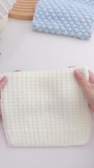 云朵星星围巾新手完整版详细教程 #手工编织 #围巾教程 #新手织围巾 #教程 #教程分享