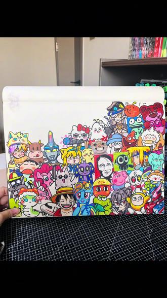 挑战画粉丝头像✔今天画的是!第39个! 还有哪个粉丝宝宝想让我画头像?#画 #手绘 #粉丝头像 #挑战画粉丝头像