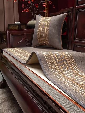 2025新款新中式沙发垫,防滑通用超适配红木实木沙发! #红木坐垫套 #红木沙发罩 #2025新款垫 #新中式沙发垫 #红木沙发垫