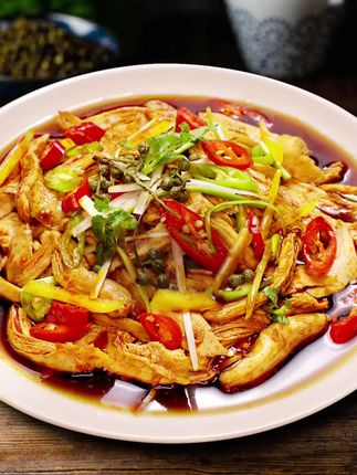 光牙椒麻手撕鸡调料家用凉拌菜麻辣口水鸡椒麻鸡料汁懒人料包#口水鸡 #凉拌菜 #家常菜#手撕椒麻鸡 #手撕鸡