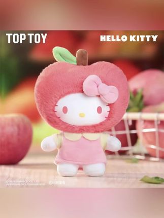 TOPTOY三丽鸥Hello Kitty果香乐园系列毛绒盲盒玩偶装饰背包挂件#好物推荐#kitty猫