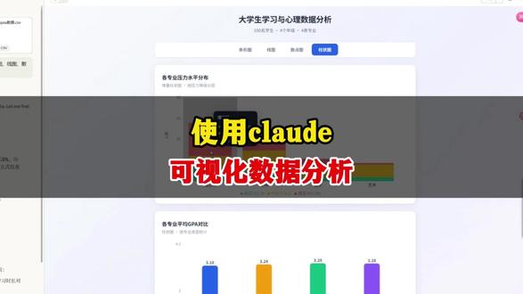 使用claude,做可视化数据分析#人工智能 #claude #写作 #数据分析 #画图