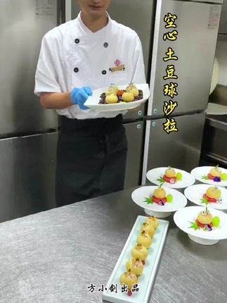 水果沙拉这样做好吃又好看#创意美食 #摆盘技巧 #美食教程持续更新