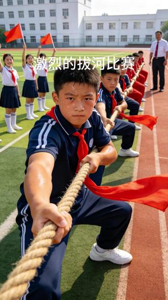 激烈的拔河比赛300字,优秀作文分享 #优秀作文分享 #小学生优秀作文 #写作文 #写作文不用凑字数