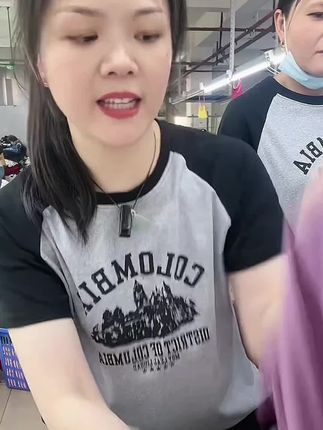 2025夏季新款微胖显瘦插肩短袖T恤宽松圆领百搭女装打底上衣 #秋季新款 #谁穿谁好看 #面料柔软舒适 #遮肉显瘦 #洋气减龄