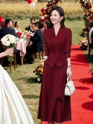 #婚礼妈妈装 #婚礼妈妈礼服 #喜婆婆喜妈妈婚宴装 #喜婆婆妈妈装 #喜婆婆喜妈妈