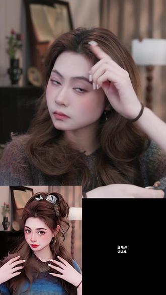 喜欢这种漫画感的发型,姐妹们看过来了,这个高马尾用上倒插梳,打造高颅顶,真的很漂亮的,显年轻#显年轻发型 #高马尾怎么扎好看