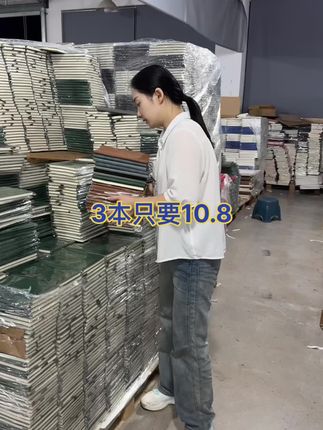 A5复古软皮本子适合学习办公商务培训使用#学习用品 #商务本子