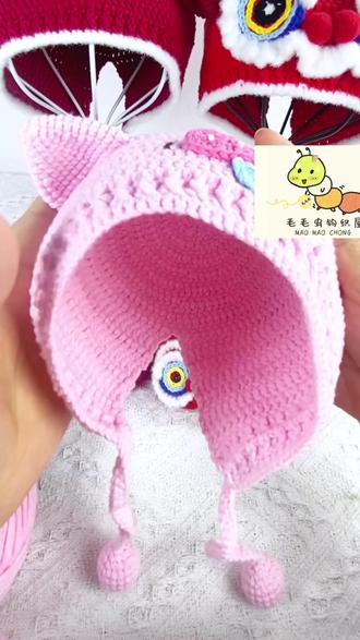 小猪婴儿帽钩织教程一 #婴儿帽钩织教程 #婴儿帽子做法 #婴儿帽子编织教程 #婴儿帽子教程 #婴儿帽推荐