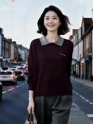 姐妹们,我今天挖到一套超适合秋天的早秋套装,上衣是假两件的设计,很有层次感,而且还是那种软糯舒适的针织面料,搭配的裤子也特别贴心,是高腰直筒版型,可以很好的修饰腿型哦!#新款 #高端大气 #减龄气质 #谁穿谁美 #遮肉显瘦穿搭
