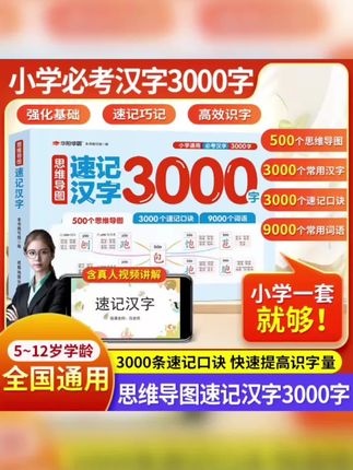 【小学必考汉字3000字】2025新版思维导图速记汉字快速提高识字量#小学必考汉字 #3000字汉字 #2025新版识字 #思维导图识字 #快速提高识字量