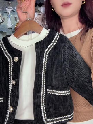 #女童加厚套装 面料超级舒服,谁穿谁好看