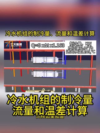 冷水机组的制冷量流量和温差计算#冷水机组#流量温差计算#制冷原理#知识科普