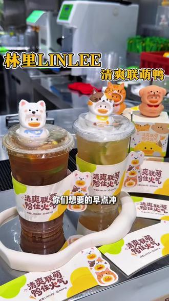 一杯套餐就得新鸭子,林里这次的宠物联萌鸭每一只都好可爱啊!!#LINLEE林里 #毛孩子的五一出游搭子 #我的五一假期尽兴式 #五一主打不费力的快乐
