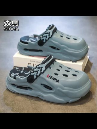 #森马女鞋 #厚底洞洞鞋 #夏季凉鞋 #防滑女鞋 #户外凉鞋