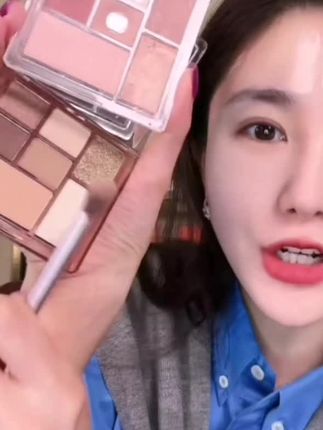 【达人专属】Judydoll橘朵七巧板玩趣多功能眼影盘日常哑光8.5g学生#橘朵眼影 #眼影盘推荐 #美妆好物种草