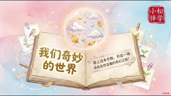 三年级语文下册第24课《我们奇妙的世界》 #小学语文#课件#三年级语文#抖音创作者激励计划#抖音万人粉丝扶持计划