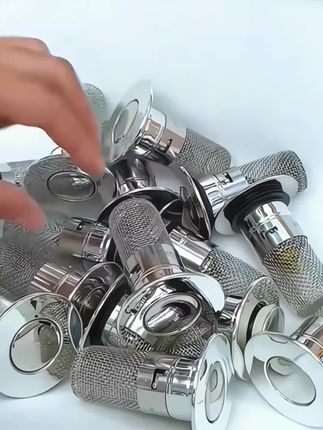 快把家里洗脸盆换成这种弹跳芯,不仅可以过滤头发,还防堵防臭,平常容易清理! #实用好物#居家好物#卫生间好物