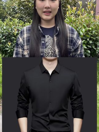 #男士衬衫 #无痕衬衫 #显气质