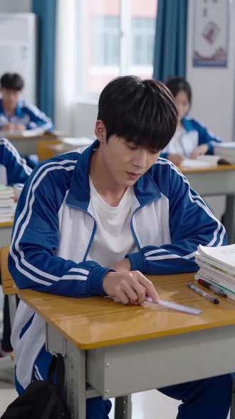 学校蜗牛 学校桌子里有蜗牛