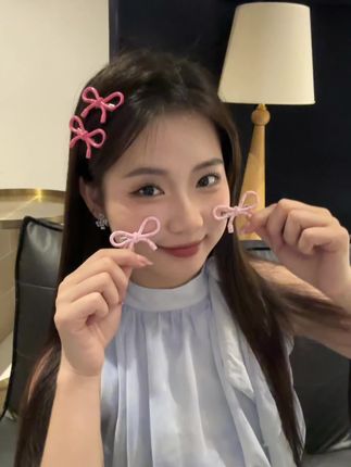 可爱捏#时尚饰品 #网红发饰 #甜妹系列 #发饰发夹 #甜系美女