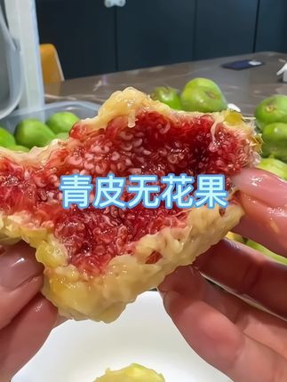 女生必囤的宝藏水果!威海青皮无花果不愧是糖包子~果肉丝滑软糯,颗颗流蜜就像蜂蜜一样!真的巨巨巨好吃!女生朋友还有孕妈妈都超适合吃的水果!家里有孕妈妈的一定要安排尝尝!#威海青皮无花果#无花果#适合女生吃的水果#现摘现发新鲜到家#女生吃无花果的好处