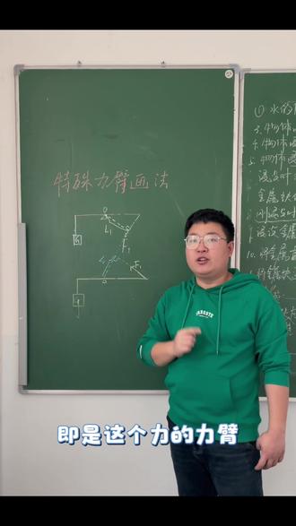 初二物理之特殊力臂的画法,初中画图的一个题型#初中物理 #中考物理 #杠杆 #每日一题 #物理