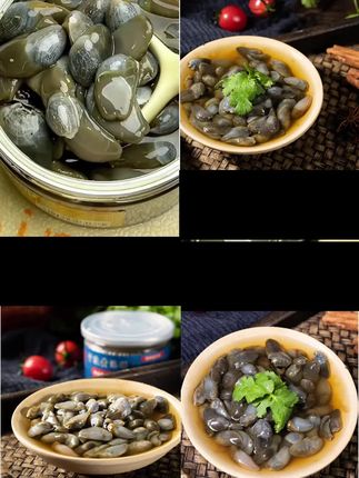 宁东路上宁东宴专属特脆宁波黄泥螺海鲜特产生腌桃花泥螺210g*2罐 #黄泥螺 #泥螺 #海鲜美食
