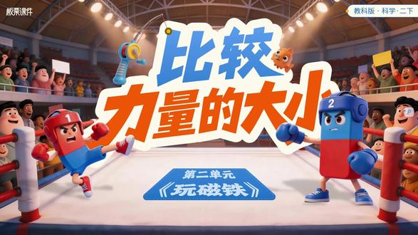 科学二下《比较力量的大小》|探索之旅🔍 📕【配套资料】教科版•小学科学二年级下册《比较力量的大小》课件+教案
🧩课件设计——
✨情境导入以「磁力大胃王争霸赛」为主题,引导学生化身赛事小评委,明确以科学实验为依据,公平比拼、评选磁力大胃王的核心任务。搭配 AI 人声音频辅助呈现(无人物开口说话动态),有效提升课堂参与感,充分调动学生学习主动性与探索兴趣。
🔎设置三轮磁力比拼实验,引导学生自主探究。通过动手实操,对比磁铁对不同物体的吸力强弱,进而掌握多种比较磁铁吸附轻小物体磁力大小的实验方法。
🔒第一轮:大头针接龙赛
🔒第二轮:铁垫圈悬挂赛
🔒第三轮:弹簧拉伸赛
🌈科学实验•培养科学思维——
学生在动手尝试多种对比方法的过程中,如实说出实验看到的现象,激发探究兴趣。同时学会细心观察、主动思考,逐步培养用科学思维解决问题的能力。
🦄配套教案更省心——
老师无需担心课件不会使用,每套课件均搭配详细教案。教学思路清晰、重难点明确,一站式轻松搞定备课!
#小学科学教科版 #小学科学课件 #小学科学备课 #小学科学优质课 #小学科学老师