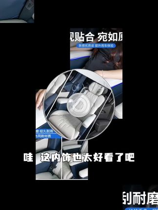 极氪009专用中二排座椅扶手保护盖防护套面板汽车内用品改装配件#熊出没之小小世界歌曲完整版 #复音口琴演奏 #沉默是金的力量 #没受我的罪