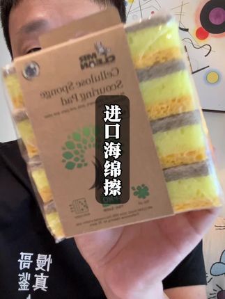 厨房脏的可能不是锅,是那块臭到发酸的海绵。#厨房清洁神器 #刷锅 #海绵擦刷锅洗碗 #进口海绵擦 #厨房用品