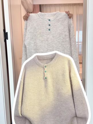 秋季休闲针织上衣 #秋季休闲针织上衣#秋季休闲线衣上衣#秋季针织上衣#面料柔软舒适 #超便宜超划算