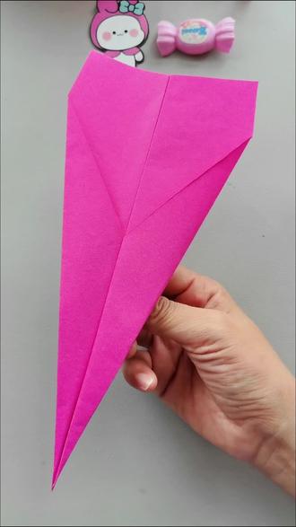 飞的最远纸飞机 #简单易学折纸教程 #儿童玩具 #手工#折纸#dou+小助手