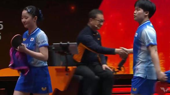 松岛辉空耍脾气!与张本美和一起采访扭头走掉,再输王楚钦成关键