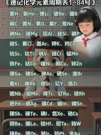 #化学元素#元素周期表#化学公式 初高中化学元素周期表卡片化学方程式公式大全元素周期表挂图墙贴