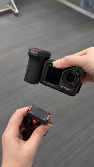 Flymile适用大疆Action6/4/5Pro/Nano/Osmo360磁吸快拆三脚架配件#大疆Action6 #action6配件 #大疆Action6配件 #action6