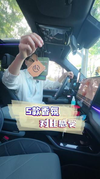 5款车载香氛,真实体验测评分享给大家#车载香氛