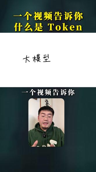 一个视频告诉你什么是 Token #token #AI时代 #大模型