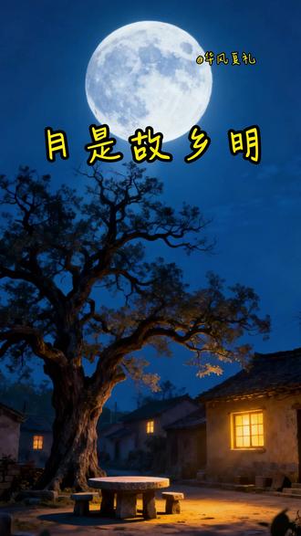 小学语文五年级下册课文3月是故乡明 #季羡林 #故乡 #月亮