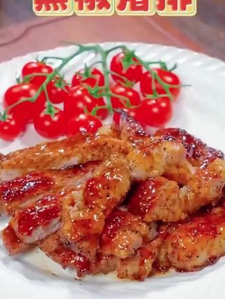 #家常菜 #黑椒牛排腌料 #黑椒牛肉 #黑椒鸡排 #黑椒猪排