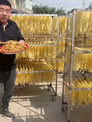 【包邮2斤】山药干面皮凉皮免煮方便速食凉拌热炒筋道上班族爽口#凉皮 #凉粉 #面皮 #凉面 #面食 @DOU+小助手 @DOU+好生意