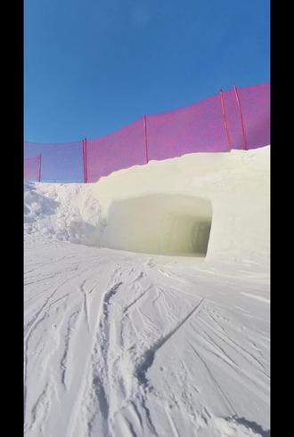 《一只雪耗子》#滑雪#滑雪季