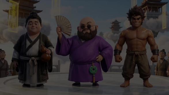 百折盟(BADGER)春节系列之机甲舞狮~ 百折盟(BADGER)春节系列之机甲舞狮~#舞狮 #AI动画 #春节 #舞狮表演 #春晚机器人