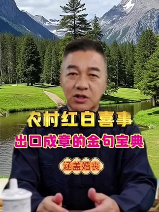 #红白事#红白喜事#知客
