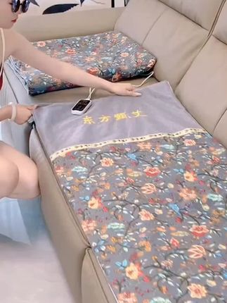 艾灸热敷毯全身通用#艾绒加热热敷毯 #草本萃取#好物推荐🔥 #升级版艾绒热敷毯
