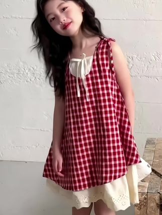 #女童连衣裙 #夏季穿搭 #甜美穿搭 #女童穿搭 #生女儿就要这样穿