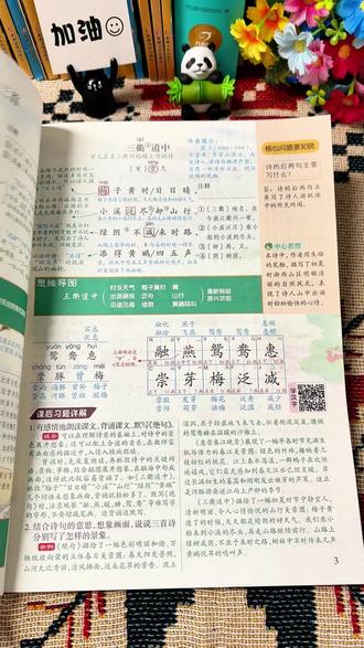 12月刚印出来的#新版课堂笔记 ,完全同步下册课本,早买早用#课堂笔记 #寒假预习 #预习课文 #同步课本