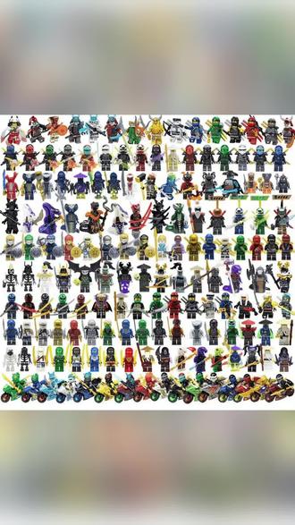 乐高幻影忍者系列人仔蛇怪反派黄金摩托玩具积木拼装开发动手系列#幻影忍者 #蛇怪 #积木 #拼装 #人仔