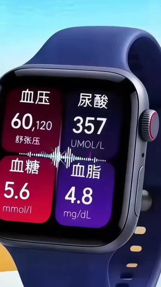 免扎针测血糖/尿酸手表/监测血压/检测血氧/智能电话运动手环#智能手表 #健康守护#好物推荐🔥 #老年人#健康监测手表
